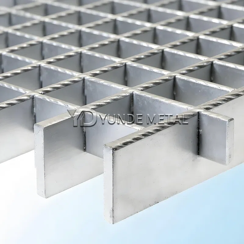 Dovetail Pressure Locked Steel Grating